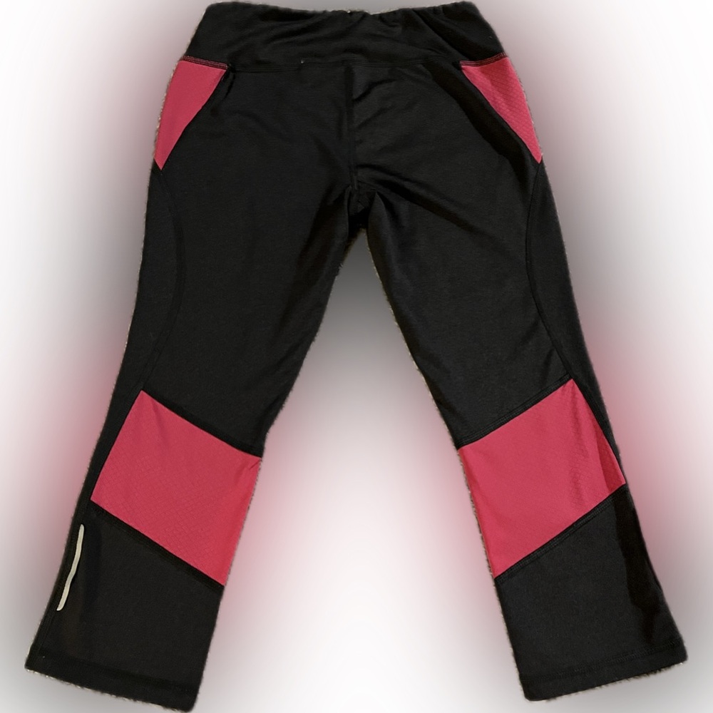 Reebok Black and Pink Performance Leggings